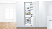 Frigorífico combi Bosch KGN36NWEA Serie 2, 186 x 60 cm, 215 L de refrigeración y 87 L de congelación, NoFrost: nunca más tendrá que descongelar, iluminación LED para una distribución uniforme de la luz