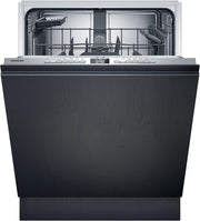 Siemens SN43ES14VE, iQ300 Smarter Geschirrspüler, Unterbau-Spülmaschine mit Besteckschublade, 60 cm, automatische Türöffnung dank autoOpen dry, besonders leise mit iQdrive-Motor, aquaStop, Edelstahl