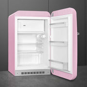 Refrigerador Smeg estilo años 50 FAB10R de una puerta, 122 L