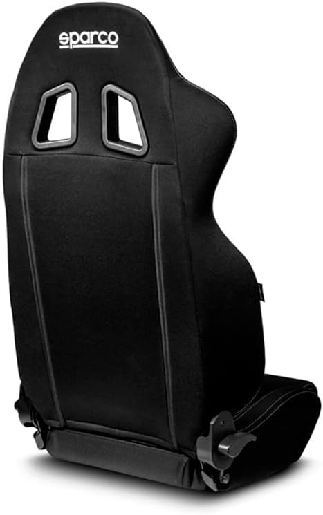 Asiento tipo baquet Sparco R100 MY22 - Negro - Ajustable