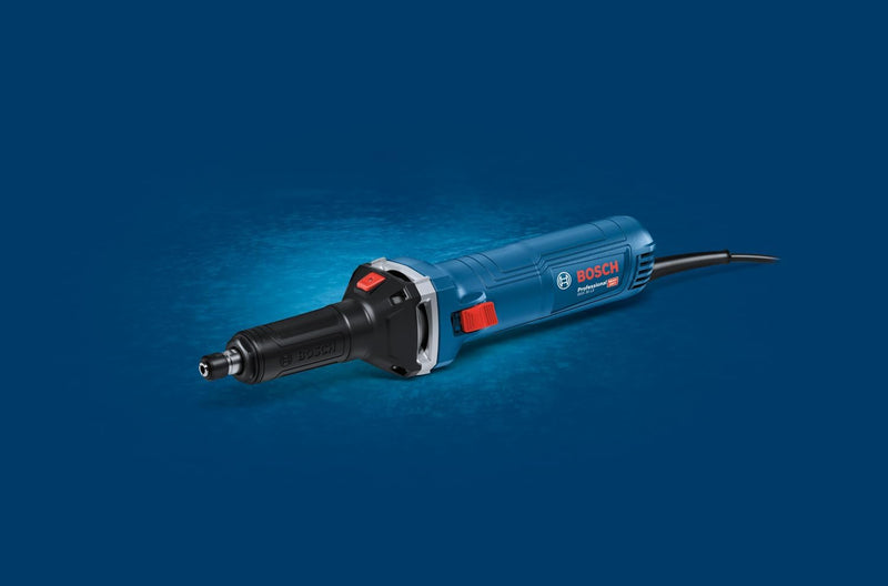 Amoladora recta con cable Bosch Professional GGS 30 LS (potencia de 750 W, hasta 33 000 rpm, con 1 llave, 1 pinza de sujeción de 6 mm con tuerca)