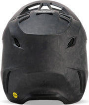 Casco de Motocross Fox V3 RS Carbon Solid MIPS, Negro Mate, M (57/58)