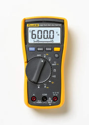 Multímetro digital Fluke 115 True-RMS, voltaje AC/DC, corriente, resistencia, capacitancia, frecuencia, prueba de diodos, CAT III 600V