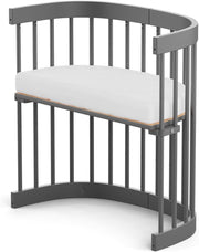 Cuna 7 en 1 tweeto®: cuna de madera evolutiva | cuna de colecho y cuna de barrotes de altura regulable | convertible en cama infantil y parque de juegos (haya natural)