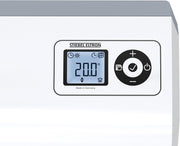 Calefactor rápido STIEBEL ELTRON CK 20 Trend LCD para aprox. 25 m², certificado TV, fabricado en Alemania, pantalla LCD, temporizador semanal, termoventilador cerámico de bajo consumo, baño, 2 kW, 236653