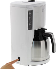 Melitta Look Therm Selection - Cafetera de filtro - con jarra térmica - 10 tazas - Negro (M 661 BK SST)