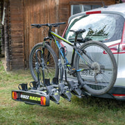 Portabicicletas Buzz Rack New Buzzy Bee 4 para bola de remolque, plataforma para 4 bicicletas