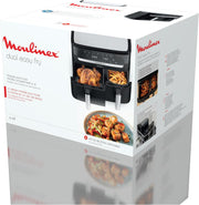 Moulinex Easy Fry Essential inox, 8,3 L, hasta 8 personas, 7 programas intuitivos, freidora de aire, comida completa, sincronización, ahorro de energía, aplicación dedicada, EZ901820