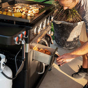Plancha Blackstone Patio 36 Cabinet con freidora de aire y kit de herramientas de lujo
