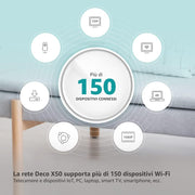 TP-Link Deco WiFi 6 Mesh AX3000Mbps Deco X50 (paquete de 3)
