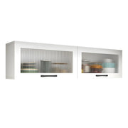 Alacenas de pared para cocina, de madera blanca