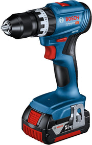 Kit combinado de baterías Bosch Professional 18V System: GSB 18V-45 + GBH 18V-22 + GWS 18V-8 (incluye 3x GBA 4.0Ah, GAL 18V-40, bolsa de herramientas) – Exclusivo de Amazon