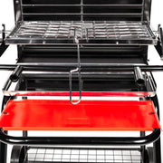 Barbacoa de Carbón con Fuego Vertical Happy Garden Raymond