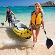 Set de kayak Intex Explorer K2 para 2 personas (incluye remos e inflador)