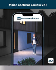 Arlo Pro 5 2K, Cámara de seguridad WiFi para exteriores sin cables, visión nocturna a color avanzada, foco, sirena y WiFi de doble banda, prueba de suscripción Secure incluida, 3 cámaras, blanco