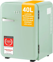 Mininevera 40L diseño retro FA-5172-3-GL 40 litros independiente compacta sin congelador