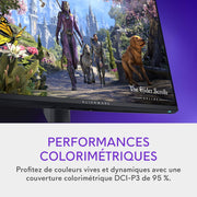 Alienware AW2725QF Monitor Gaming de 27" 4K UHD (3840x2160), 360Hz, Fast IPS, 0.5ms, compatible con NVIDIA G-Sync, 95% DCI-P3, HDR600, Dolby Vision, USB-C, DisplayPort, 2X HDMI, 4X USB, garantía de 3 años