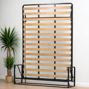 Cama Abatible para 2 Personas - 140cm x 200cm - Cama Mural Plegable - Vertical - Clásica