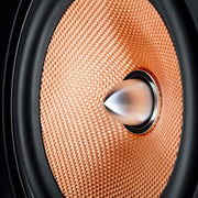 Altavoces estéreo Teufel Ultima 40: par de altavoces de columna HiFi de gama alta, tweeter con corrector de fase, sistema de 3 vías, bass-reflex de doble tubo, música, sonido de cine, juegos - negro