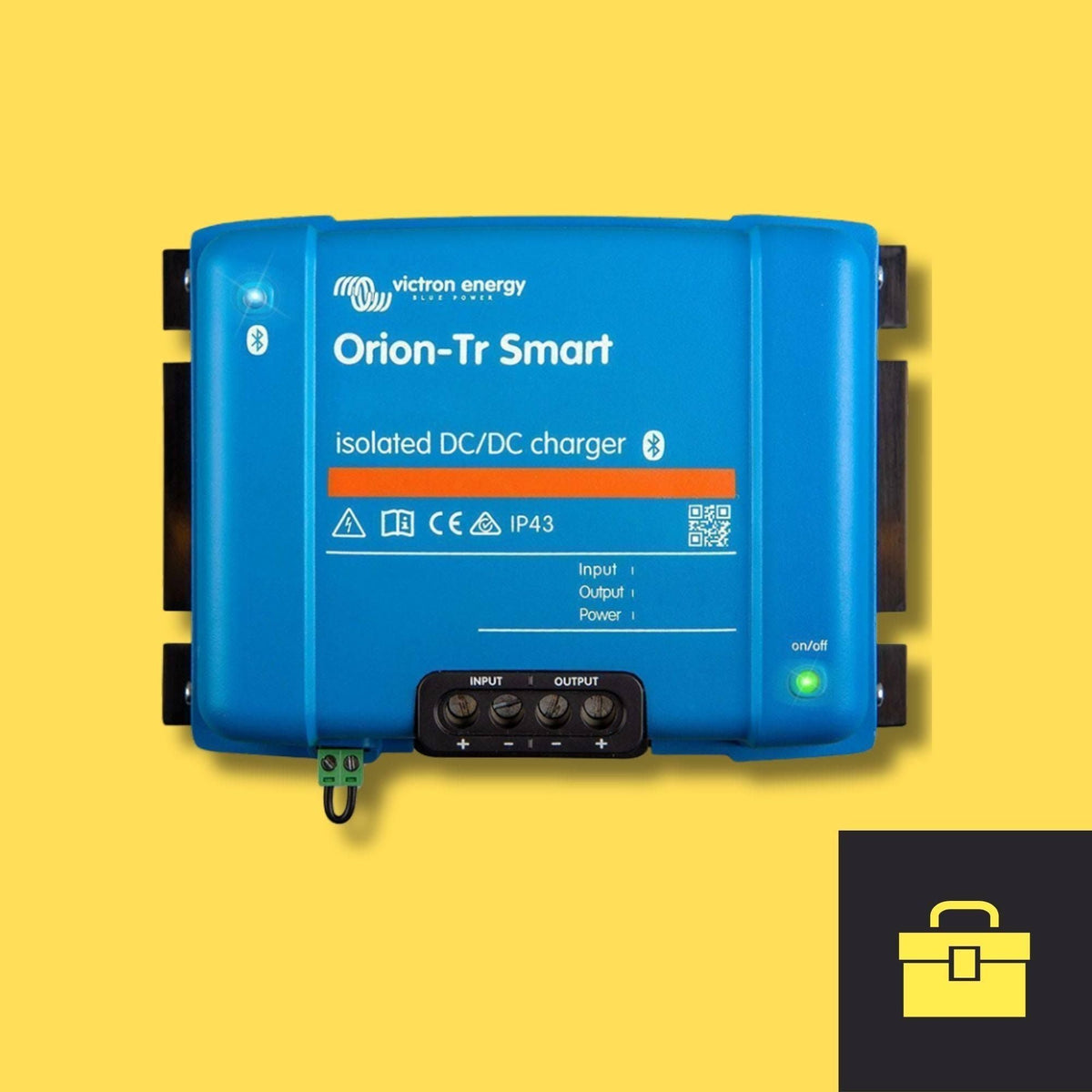 Paquete de cargador de alternador inteligente Orion Smart 12V 30A compatible con GEL