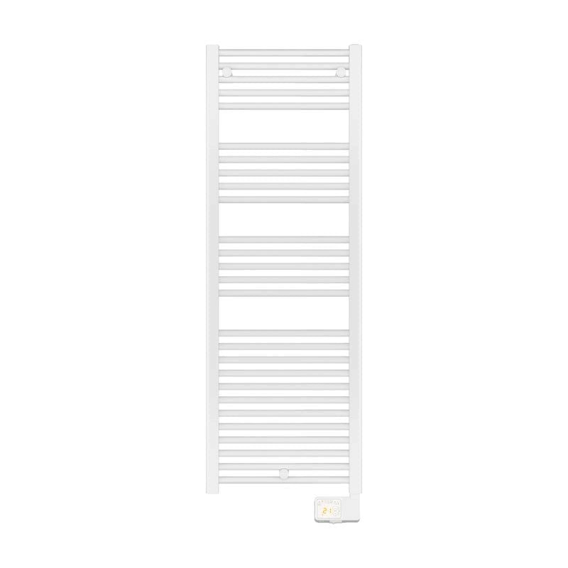 Toallero eléctrico EQUATION 750W, Al. 147 x An. 50 cm Kaltar 750 recto blanco