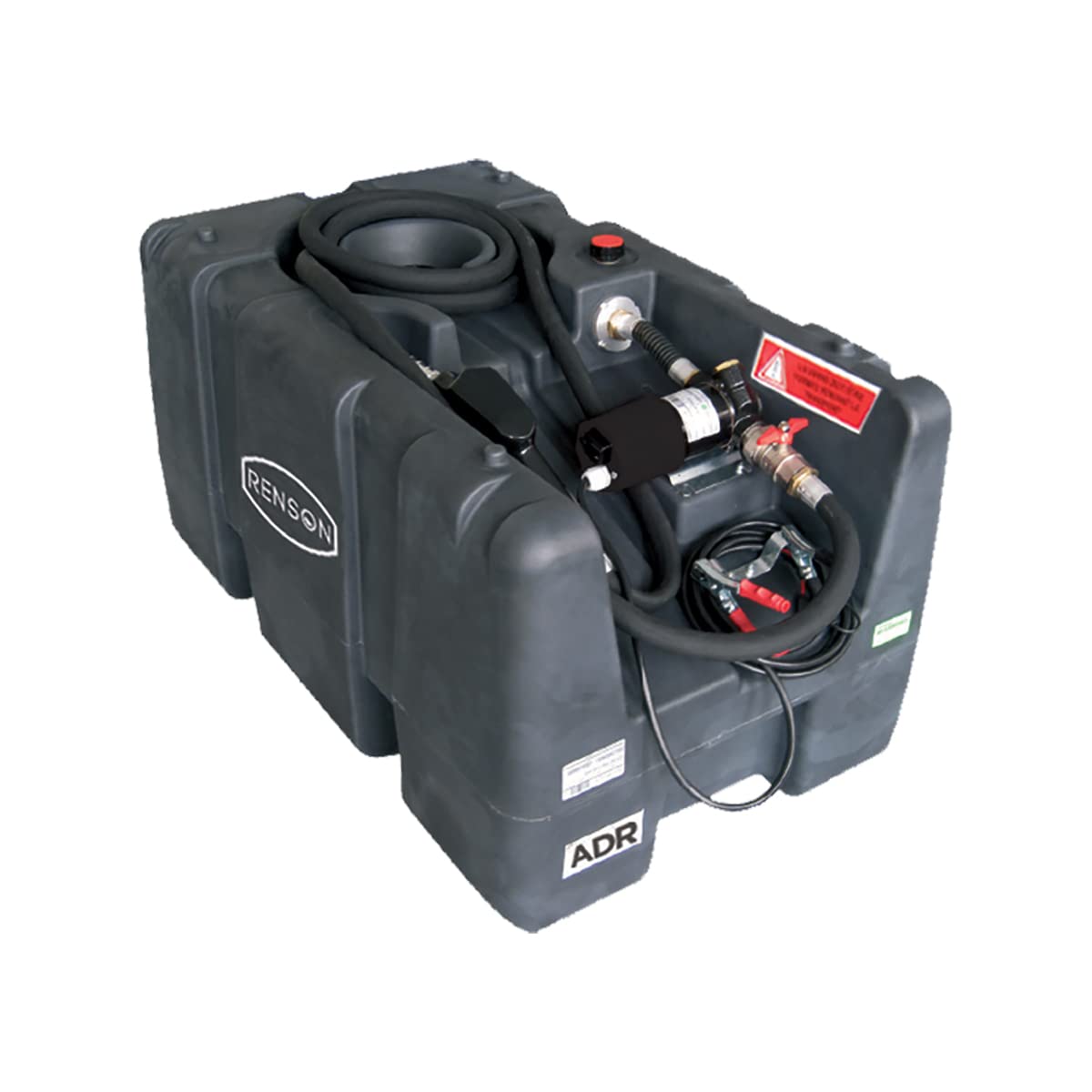 Depósito para coche de 200 L, gasóleo/GNR con bomba de 12 V 40 L/min, depósito de combustible para almacenamiento de gasóleo con estación de llenado y pistola automática