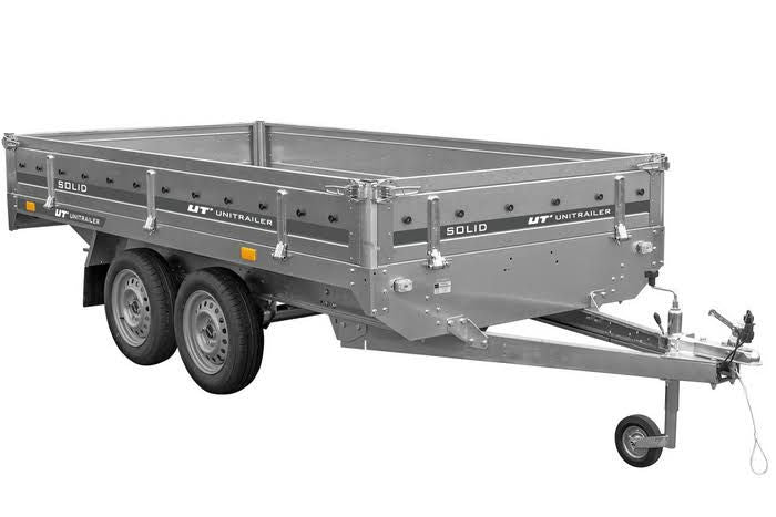 Nuestros remolques Remolque de 2 ejes 304x153 UNITRAILER SOLID 300/2 PMA 750 kg