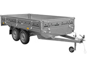 Nuestros remolques Remolque de 2 ejes 304x153 UNITRAILER SOLID 300/2 PMA 750 kg