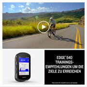 Garmin Edge 540 – UE Central + West, ciclocomputador GPS con botones, pantalla a color de 2,6 pulgadas, mapas de Europa, datos de rendimiento completos, hasta 26 horas de autonomía de batería