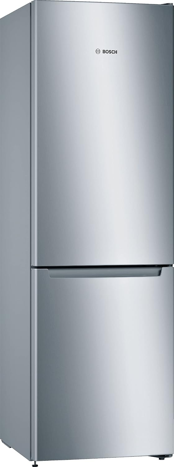 Bosch KGN33NLEB Serie 2 Frigorífico combinado de libre instalación - 282L - An 60cm x Al 176cm - Acero inoxidable