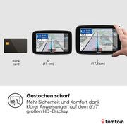 TomTom GO Expert Plus navegador para camiones (pantalla de 7 pulgadas, rutas y puntos de interés para vehículos grandes, TomTom Traffic incluido, mapas del mundo, alertas de restricciones en tiempo real)