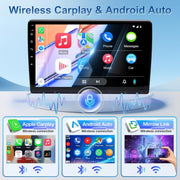 Autoradio 2G+32G para Mercedes-Benz Vito 2004-2011/2010-2015 con Carplay inalámbrico y Android Auto, Android 13 10.1'' Radio de coche con BT GPS WiFi Mirror Link FM/RDS EQ SWC