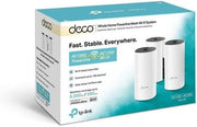 TP-Link Deco P9 (paquete de 3) Sistema WiFi Mesh híbrido potente con PLC 1000 Mbps - Control parental - Puertos Ethernet Gigabit - Ideal para casas grandes con muros de hormigón armado