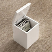 Mesa de centro elevable y plegable con 4 taburetes y almacenamiento