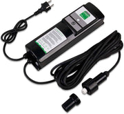 Kit de lámpara germicida UVC sumergible Wagner Green de 3 piezas con contador de horas, clarificador UVC para estanques de jardín y estanques de kois, filtro para desinfección y eliminación de algas (kit de 3 piezas con lámpara de amalgama de 80 vatios)