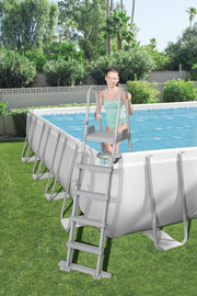 Conjunto de piscina rectangular de 9,56 m x 4,88 m x 1,32 m (31'4" x 16' x 52")