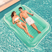 Colchoneta Inflable para Piscina Float Joy, Flotador para Piscina, Juegos de Piscina para Adultos, Tumbona Inflable, Alfombra Flotante para Piscina