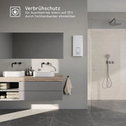 Calentador de paso Stiebel Eltron DHB 18 21 24 ST Trend, selección de temperatura precisa, tecnología 3i, certificado VDE, clase energética A