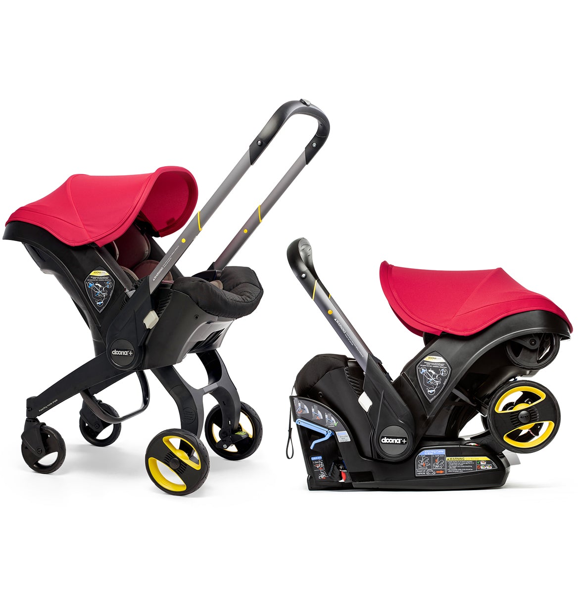 Cochecito y silla de auto para bebés Doona con base LATCH