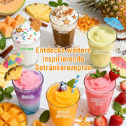 Máquina de granizados: máquina de helados y granizados de 2,5 L para el hogar, con pantalla LED, 6 programas preestablecidos para helados, frappés, batidos y limpieza automática (negro)