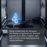 Siemens SR65YX08ME, lavavajillas inteligente iQ500 totalmente integrable, 45 cm de ancho, tercera bandeja para cubiertos, Zeolita, extra silencioso, aquaStop, apertura automática de puerta al finalizar el programa, varioSpeed, iluminación interior