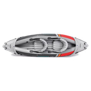 Kayak inflable de vinilo para 2 personas Intex Dakota K2 2025, con remos y bomba – Caja abierta