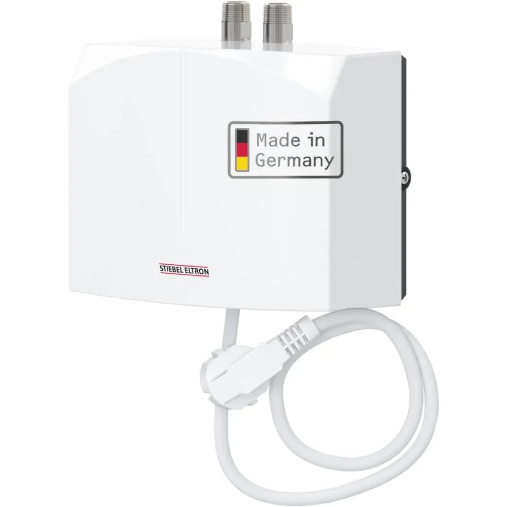 Minicalentador de paso DHM 3 hidráulico 3,5 kW 230 V con enchufe para lavabo, montaje bajo encimera