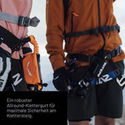 Set de vía ferrata Attac Evo Toxo 3.0, kit completo con casco, mosquetones y disipador de energía, talla única para escalada