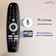 Smart Tech QLED 43QG06V2 Televisor Google TV HDR con resolución 4K UHD, Bluetooth y triple sintonizador, Smart TV 43QG06V2 (2026)
