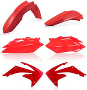 Kit de plástico Acerbis 0013148.110 para HON CRF 450R 09-10 Rojo
