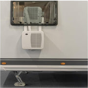 Aire acondicionado dividido EUROM AC2401 para caravanas, autocaravanas, camping, barcos, autobuses, campers, remolques y casas móviles | Aire acondicionado portátil con 2400 BTU | Modelo mejorado del legendario AC2400
