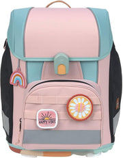 LÄSSIG Set de mochila escolar de 7 piezas para niños/School Set Boxy Unique Negro