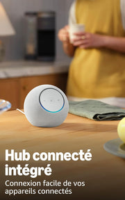 Amazon Echo Dot Max (nueva generación): altavoz con Alexa, sonido que llena la estancia y hub doméstico integrado, color antracita