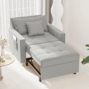Sillón cama ajustable, convertible 3 en 1, varios colores, para 1 persona